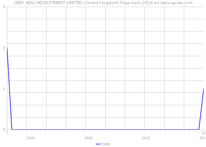GREY SEAL RECRUITMENT LIMITED (United Kingdom) Page visits 2024 