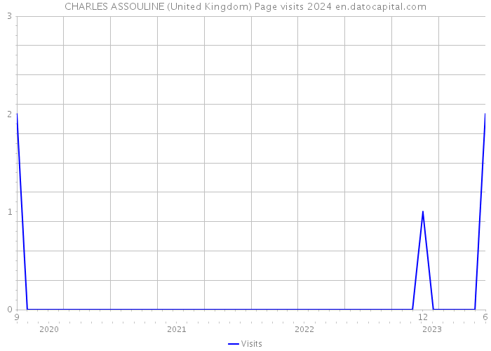 CHARLES ASSOULINE (United Kingdom) Page visits 2024 