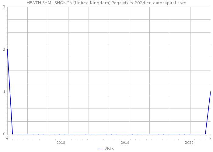 HEATH SAMUSHONGA (United Kingdom) Page visits 2024 