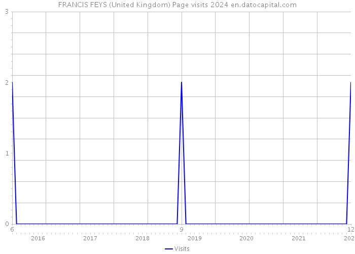 FRANCIS FEYS (United Kingdom) Page visits 2024 