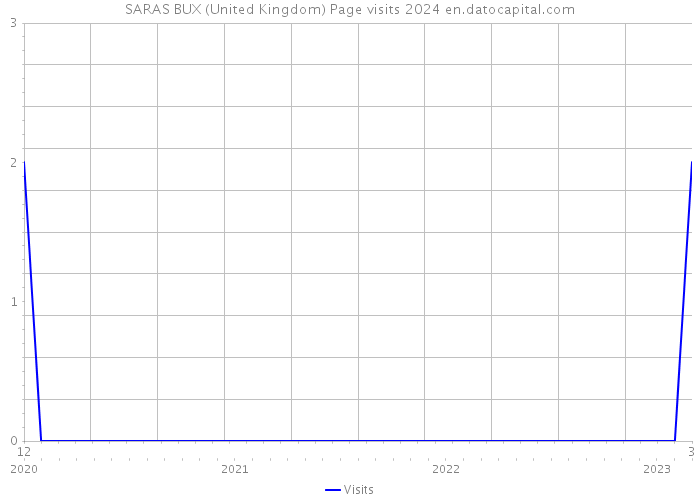 SARAS BUX (United Kingdom) Page visits 2024 