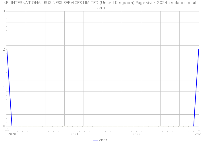 KRI INTERNATIONAL BUSINESS SERVICES LIMITED (United Kingdom) Page visits 2024 