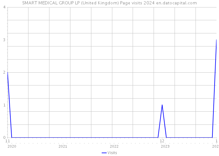 SMART MEDICAL GROUP LP (United Kingdom) Page visits 2024 