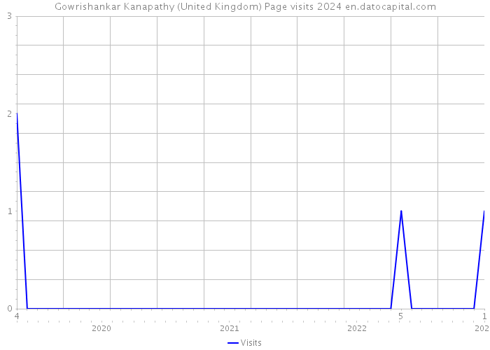 Gowrishankar Kanapathy (United Kingdom) Page visits 2024 