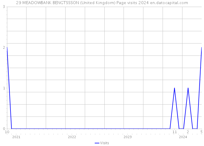 29 MEADOWBANK BENGTSSSON (United Kingdom) Page visits 2024 