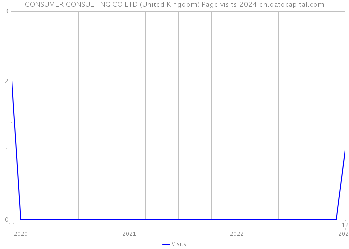 CONSUMER CONSULTING CO LTD (United Kingdom) Page visits 2024 