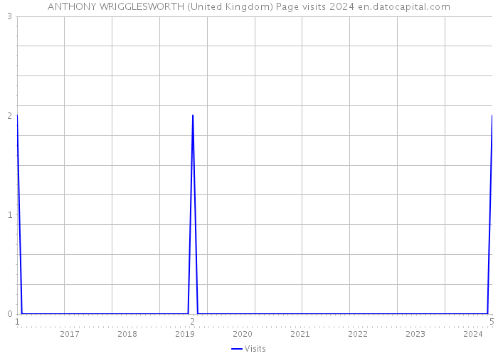 ANTHONY WRIGGLESWORTH (United Kingdom) Page visits 2024 