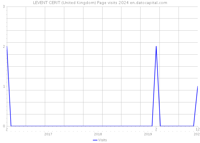 LEVENT CERIT (United Kingdom) Page visits 2024 
