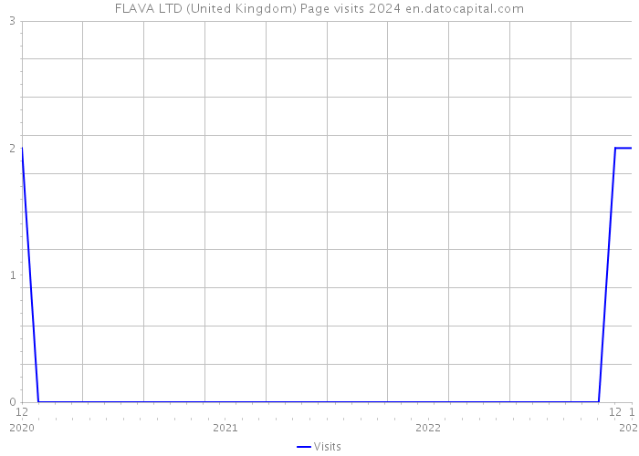 FLAVA LTD (United Kingdom) Page visits 2024 