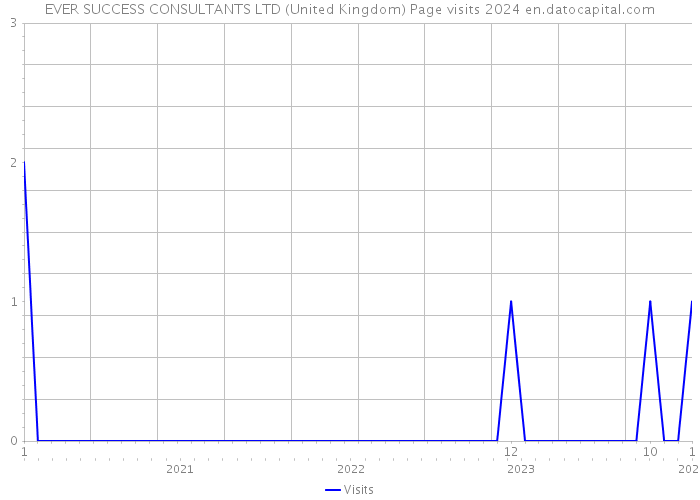 EVER SUCCESS CONSULTANTS LTD (United Kingdom) Page visits 2024 