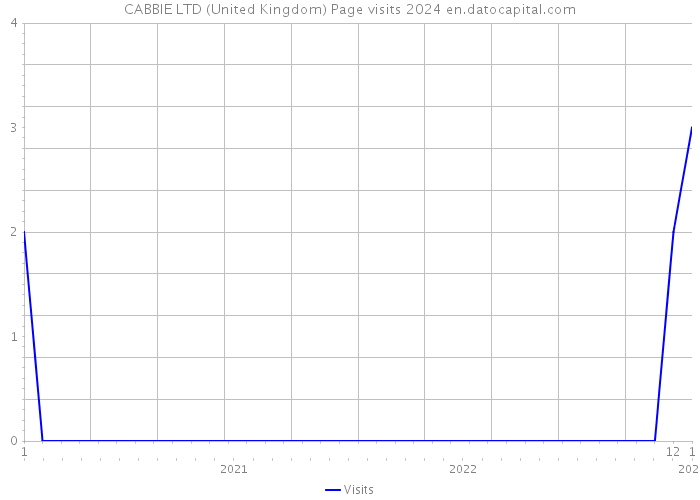 CABBIE LTD (United Kingdom) Page visits 2024 