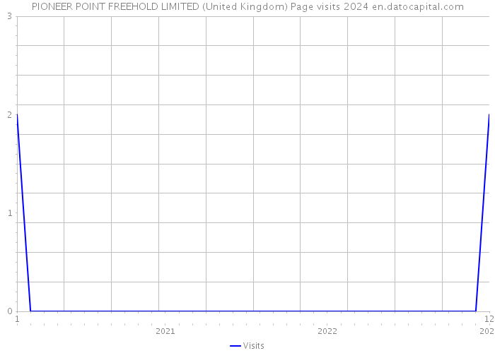 PIONEER POINT FREEHOLD LIMITED (United Kingdom) Page visits 2024 