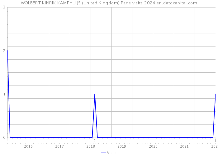 WOLBERT KINRIK KAMPHUIJS (United Kingdom) Page visits 2024 