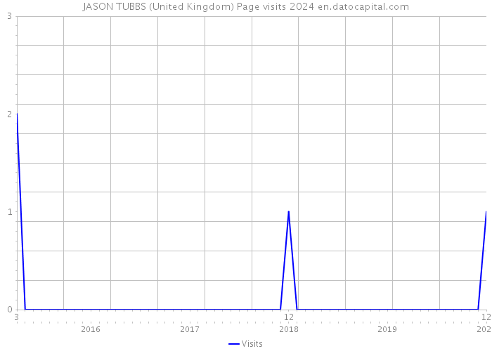JASON TUBBS (United Kingdom) Page visits 2024 