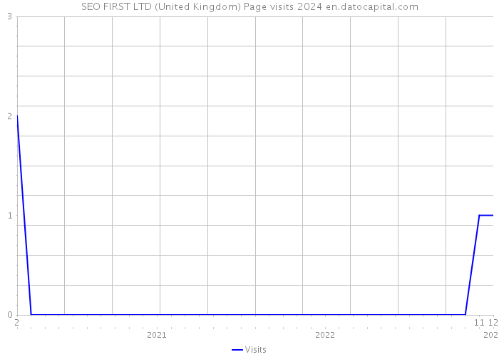 SEO FIRST LTD (United Kingdom) Page visits 2024 