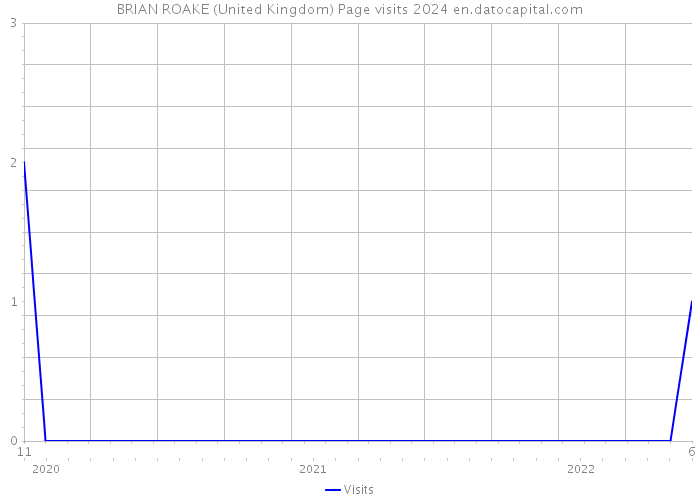 BRIAN ROAKE (United Kingdom) Page visits 2024 