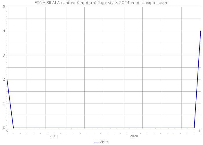 EDNA BILALA (United Kingdom) Page visits 2024 