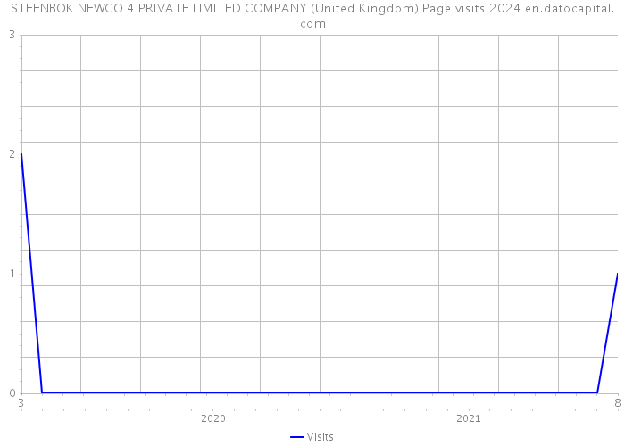 STEENBOK NEWCO 4 PRIVATE LIMITED COMPANY (United Kingdom) Page visits 2024 
