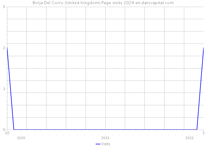 Borja Del Corro (United Kingdom) Page visits 2024 