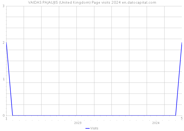 VAIDAS PAJAUJIS (United Kingdom) Page visits 2024 