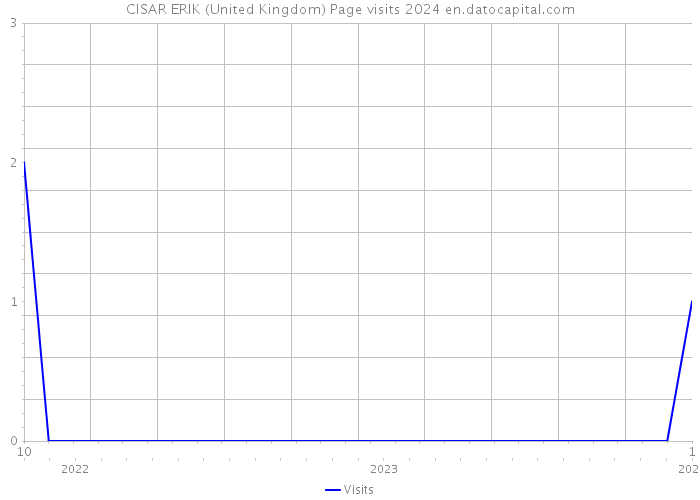 CISAR ERIK (United Kingdom) Page visits 2024 