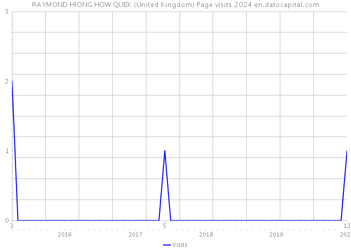 RAYMOND HIONG HOW QUEK (United Kingdom) Page visits 2024 
