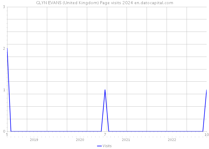 GLYN EVANS (United Kingdom) Page visits 2024 