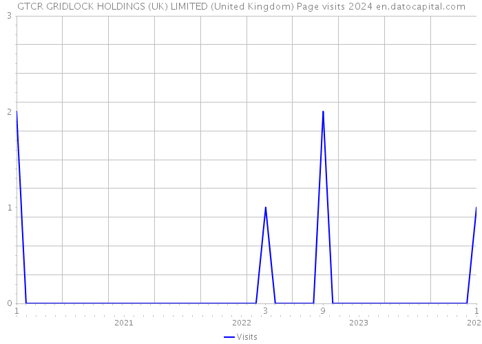 GTCR GRIDLOCK HOLDINGS (UK) LIMITED (United Kingdom) Page visits 2024 