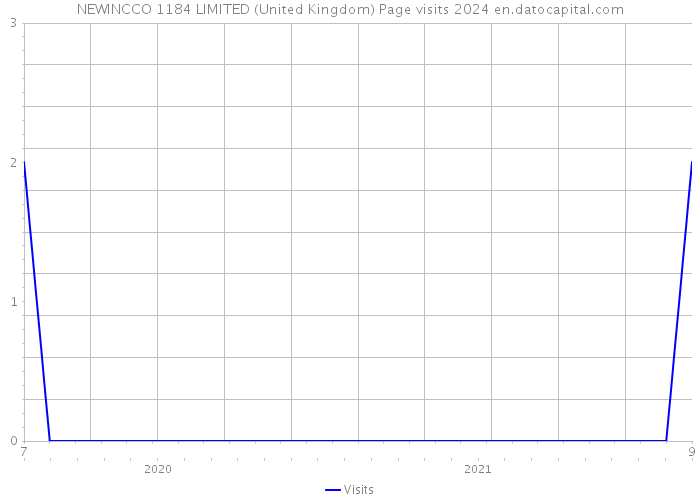 NEWINCCO 1184 LIMITED (United Kingdom) Page visits 2024 