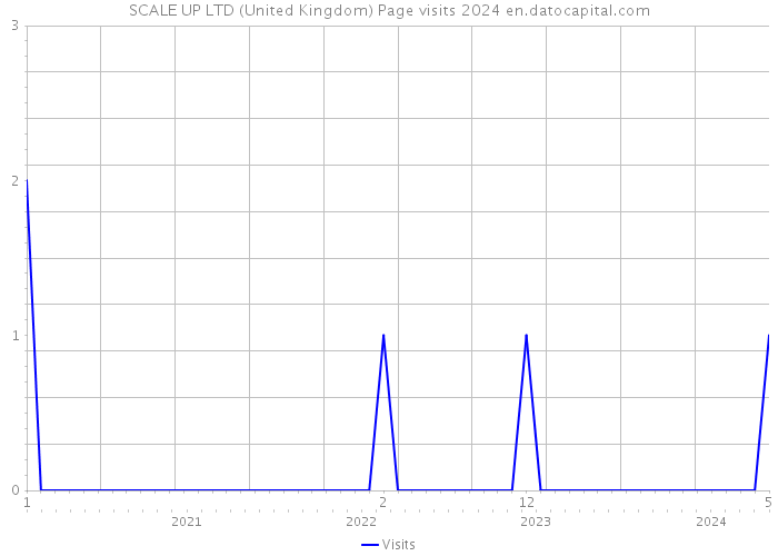 SCALE UP LTD (United Kingdom) Page visits 2024 