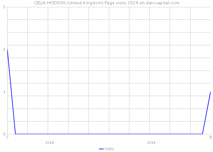 CELIA HODSON (United Kingdom) Page visits 2024 