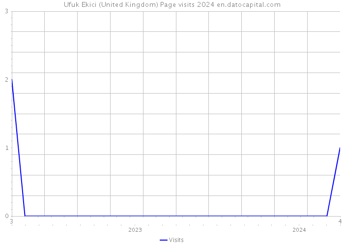 Ufuk Ekici (United Kingdom) Page visits 2024 