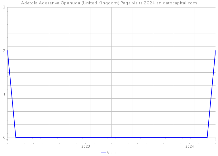 Adetola Adesanya Opanuga (United Kingdom) Page visits 2024 
