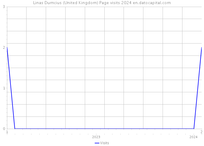 Linas Dumcius (United Kingdom) Page visits 2024 