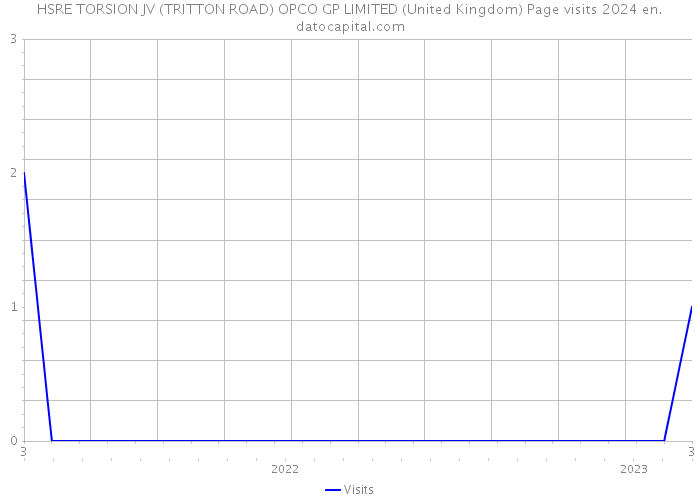 HSRE TORSION JV (TRITTON ROAD) OPCO GP LIMITED (United Kingdom) Page visits 2024 