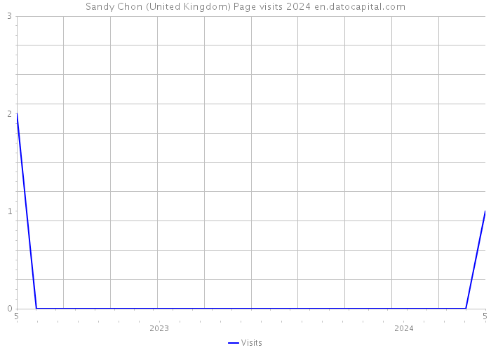Sandy Chon (United Kingdom) Page visits 2024 