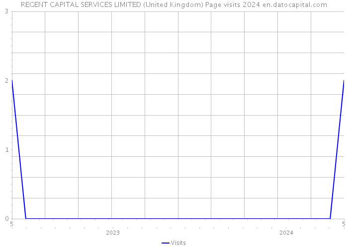 REGENT CAPITAL SERVICES LIMITED (United Kingdom) Page visits 2024 