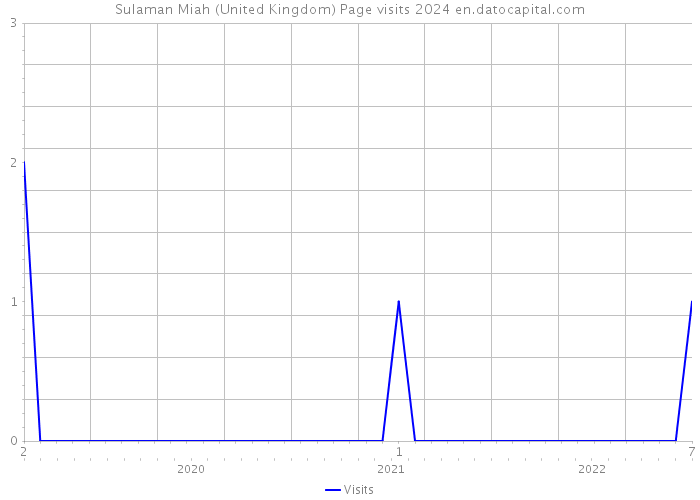 Sulaman Miah (United Kingdom) Page visits 2024 