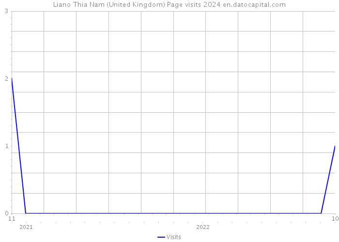 Liano Thia Nam (United Kingdom) Page visits 2024 