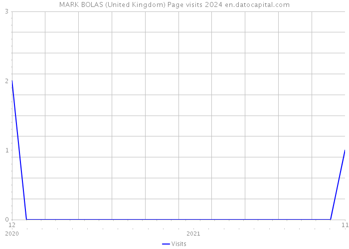 MARK BOLAS (United Kingdom) Page visits 2024 