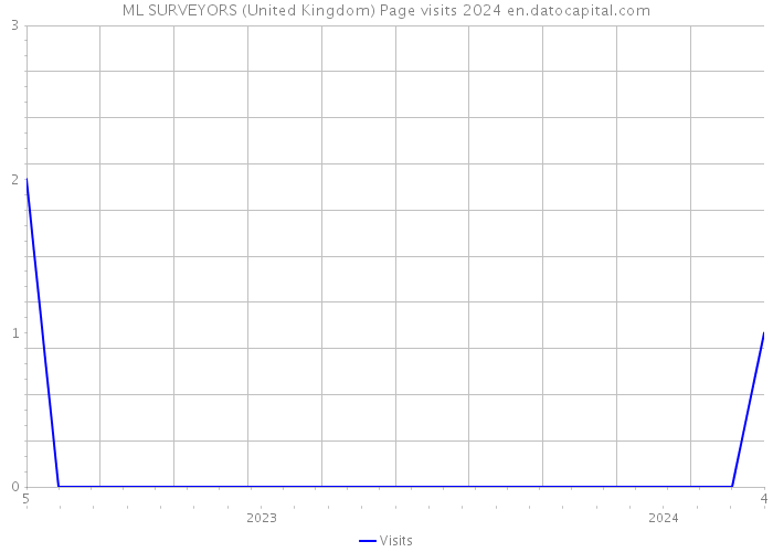 ML SURVEYORS (United Kingdom) Page visits 2024 
