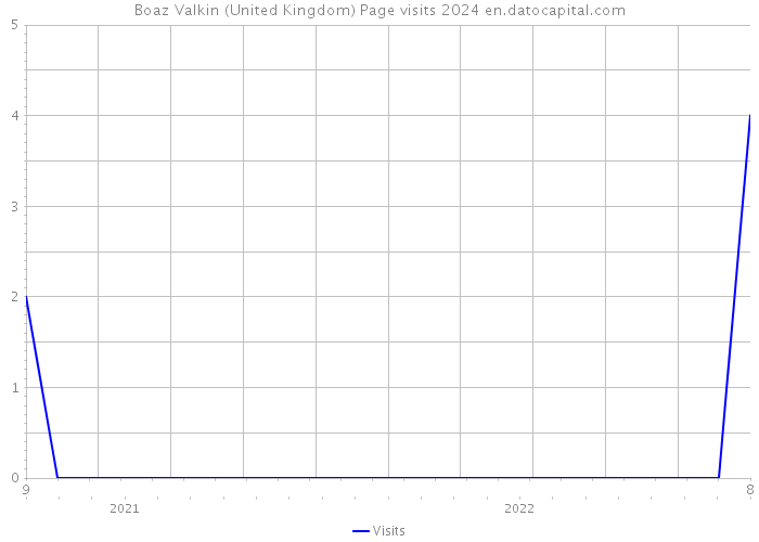Boaz Valkin (United Kingdom) Page visits 2024 