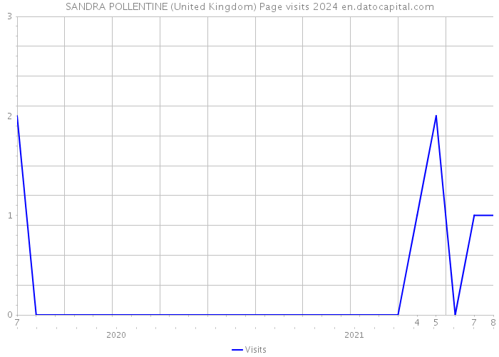 SANDRA POLLENTINE (United Kingdom) Page visits 2024 