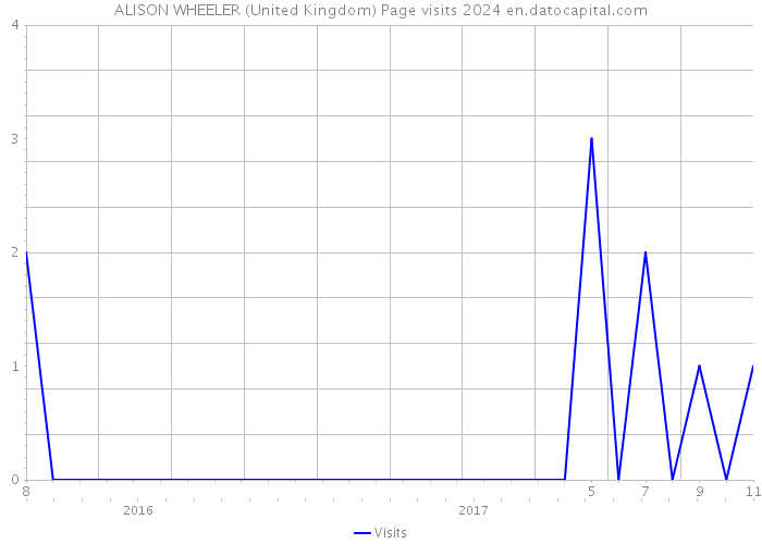 ALISON WHEELER (United Kingdom) Page visits 2024 