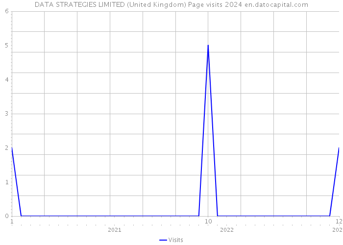 DATA STRATEGIES LIMITED (United Kingdom) Page visits 2024 