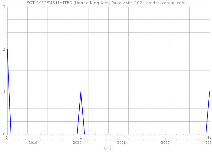 FGT SYSTEMS LIMITED (United Kingdom) Page visits 2024 