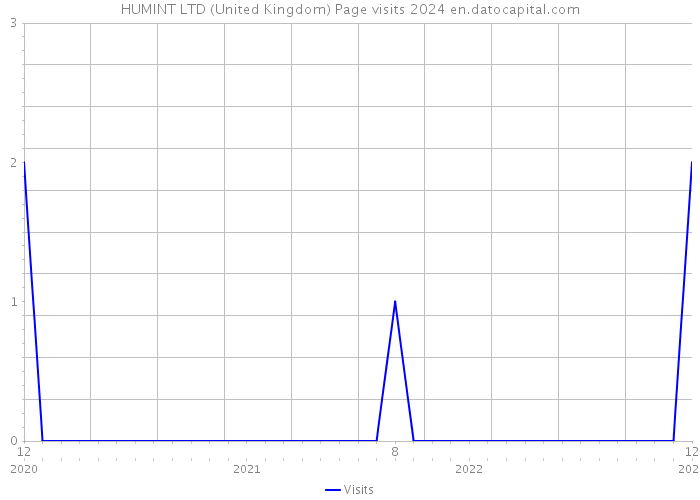 HUMINT LTD (United Kingdom) Page visits 2024 
