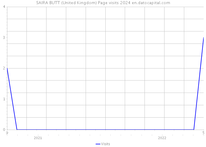 SAIRA BUTT (United Kingdom) Page visits 2024 