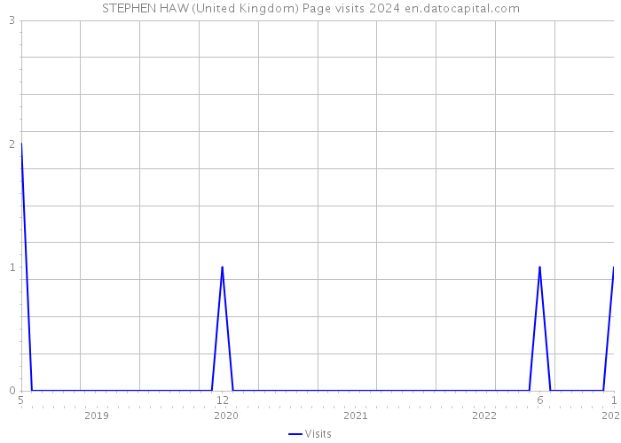 STEPHEN HAW (United Kingdom) Page visits 2024 