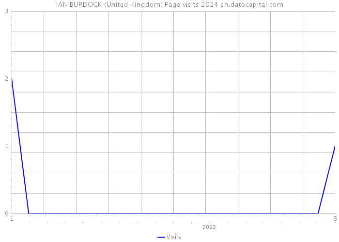 IAN BURDOCK (United Kingdom) Page visits 2024 